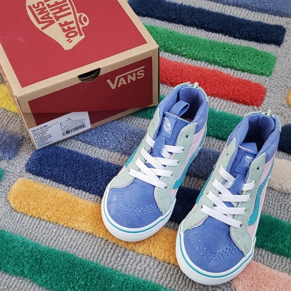 childrens blue vans